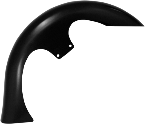 Klock Werks Slicer Front Fender Kit - For Raked Trees - Black - 23" - Hd Touring/Trike KWF-01-0247-2014