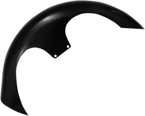 Klock Werks Shank Front Fender Kit - For Raked Trees - Black - 23" - Hd Touring/Trike KWF-01-0248-2014