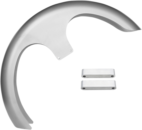 Rwd V-Twin Custom Dresser Front Fender For 21" Wheel - Steel - Ls-2 Style - 5.5" W X 43" L RWD-50137