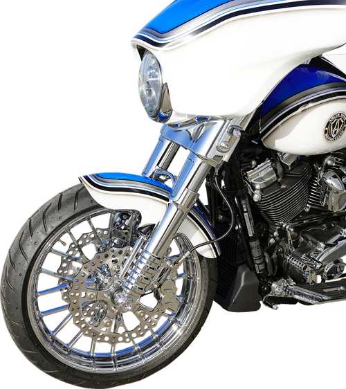 Arlen Ness Pro Short Front Fender - 21" 210-036