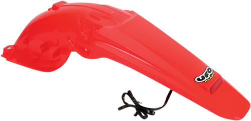 Ufo Enduro Rear Fender With Led - '00-'20 Oem Cr Red HO04603-070