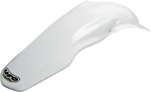 Ufo Mx Rear Fender - White - Suzuki - Rm '01-'08 SU03997-041