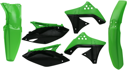 Acerbis Standard Body Kit - '09/'12 Oem Green/Black - Kawasaki - Kx '09-'12 2141780438