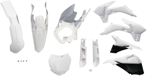 Acerbis Full Body Kit - White/Black - Ktm - Sx/Xc '13-'14 2314330002