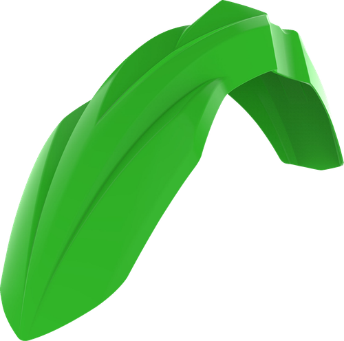 Polisport Front Fender - '05 Oem Green - Kawasaki - Kx '16 -'25 8574500001