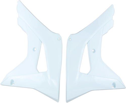 Ufo Radiator Covers - White HO04682-041