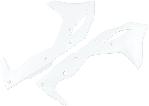 Ufo Radiator Covers - White KA04747-047