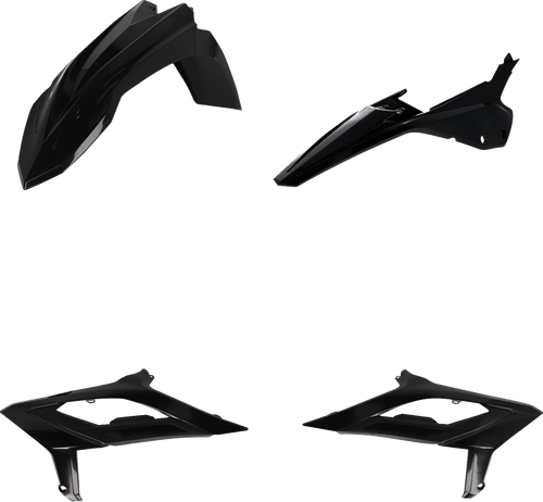Acerbis Standard Body Kit - Black - Beta - Rx '23-'24 2979650001