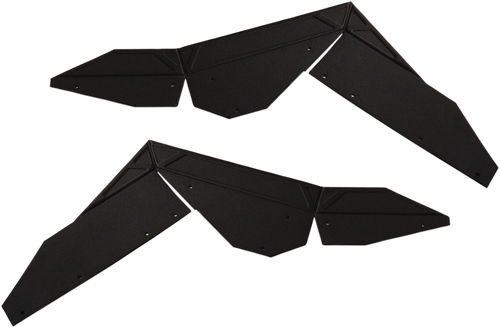 Powermadd Fender Flare Extension Kit - Front 62001