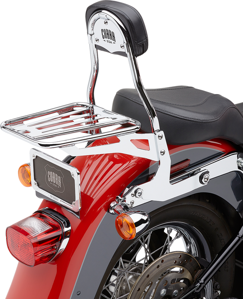 Cobra Backrest Kit - 14" - Black - Flsb 602-2011B