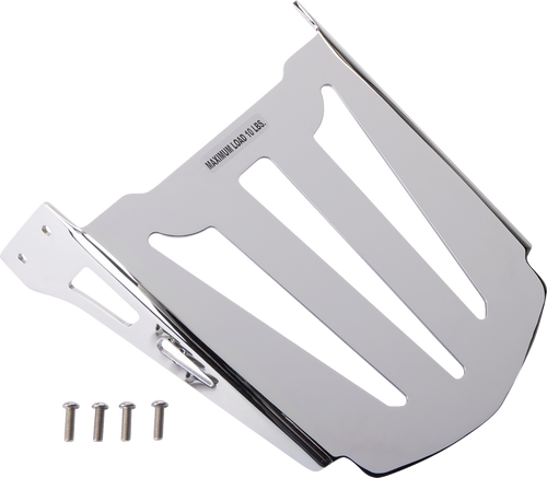 Cobra Sissy Bar Luggage Rack - Chrome - Laser-Cut 623137