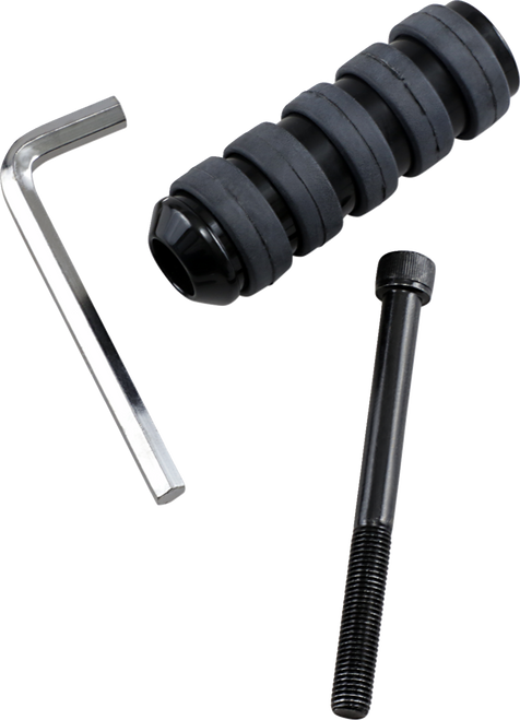 Drag Specialties Soft-Ride Shift Peg - Extended - Black 1603-0351