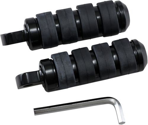 Drag Specialties Soft-Ride Foot Peg - Black - Small 1603-0353