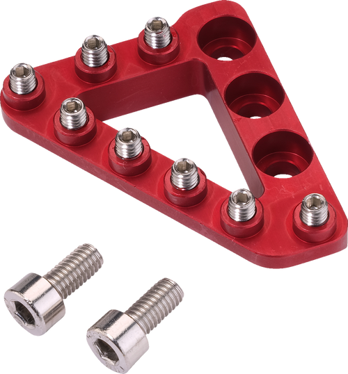 Moose Offroad Rear Brake Tip - Large - Red 82-0000-20-10