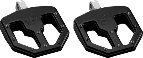 Pro-One Perf.Mfg. Bmx V1 Foot Pegs - Male - Black 500761B