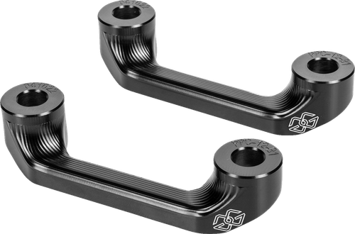 Gilles Tooling Pillion Carrier Cover Kit - Black PPC-12-KIT-B