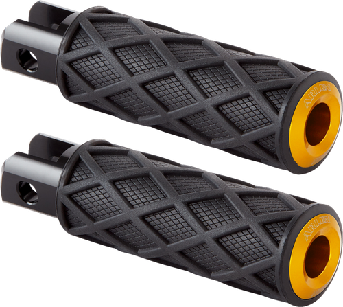 Arlen Ness Diamond Foot Pegs - Driver - Gold 400-057