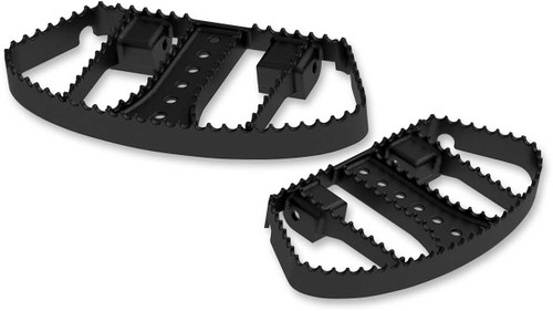 Burly Brand Mx Driver Floorboards - Black - Fl B13-1050B
