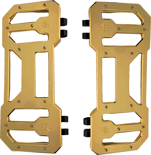 Pro-One Perf.Mfg. Pro Board V1 Floorboards - Gold Titanium Nitride Coated 500770TIN