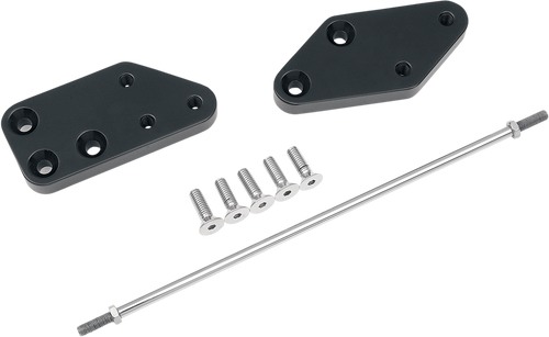 Accutronix Forward Control Extension - 3" - Black BPE-3EB