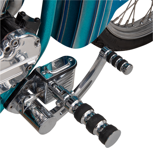 Gma Engineering By Bdl Forward Controls - Chrome - Fl/Fx '70-'99 GMA-FC-100-C