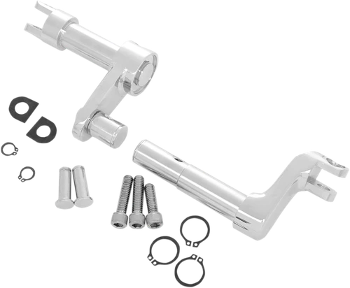 Drag Specialties Foot Peg Mount - 2" Extended - Chrome 1622-0476