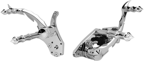 Accutronix Forward Control - Tribal - Chrome - Fx '84-'99 FC103-SLC