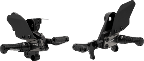 Gilles Tooling Adjustable Rearset - As31Gt - Black - Suzuki AS31-S09-B