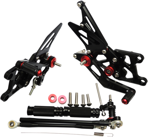 Mgp Mgp Rearset - Black - Honda 40901-2500