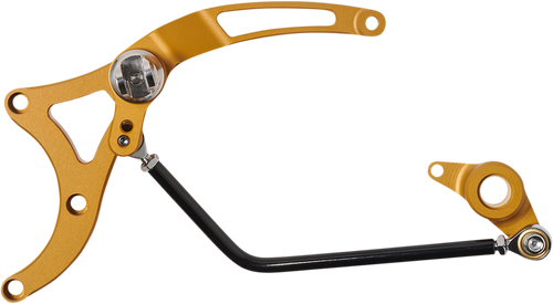 Performance Machine (Pm) Mid Control - Gold -Softail 0035-1172M-SMG