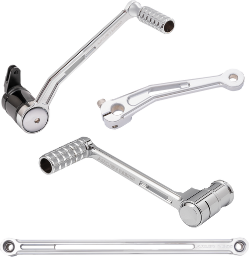 Arlen Ness Speedliner Foot Control Kit W/ Toe Shifter - Solo - Chrome 420-105