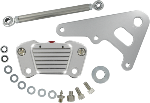 Gma Engineering By Bdl Rear Caliper - 10" Rotor - Clear Anodized GMA-R10