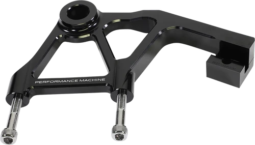 Performance Machine (Pm) Rear Radial Mount Caliper Bracket - Chrome 0023-1828AGNM-A-CH