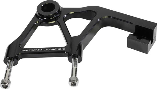 Performance Machine (Pm) Rear Radial Mount Caliper Bracket - Chrome 0023-1828AGNM-A-CH