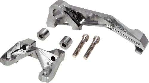 Alloy Art Multi Brake Caliper Mount - 108Mm Bolt Center - Black - Super Sport MCRB2-2