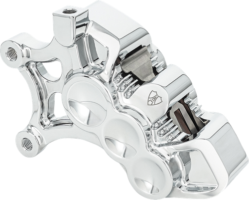 Arlen Ness Monoblock Axial Brake Caliper - 14" - Left - Chrome 320-101