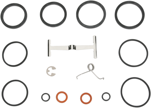 Hawg Halters 4-Piston Caliper Rebuild Kit - Standard Bore HHI-101-002