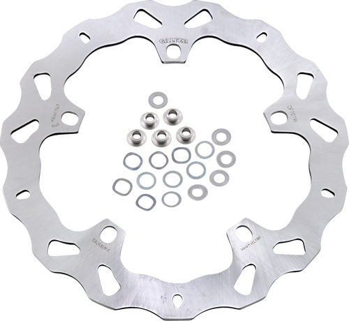 Galfer Brake Rotor - Front - Solid Mount DF707W