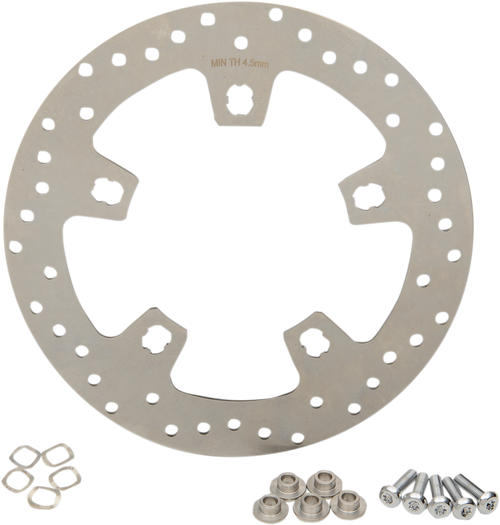 Drag Specialties Front Rotor - 11.5" - Stainless Steel 1710-3410