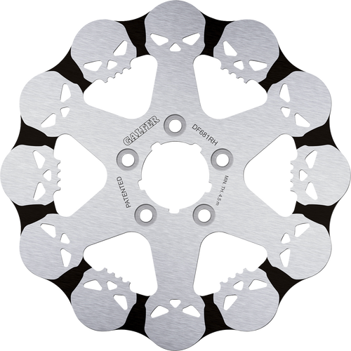 Galfer Skull Rear Rotor - Solid Mount DF681RH