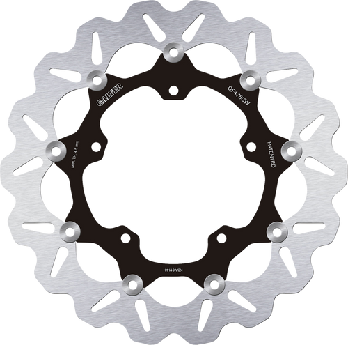 Galfer Brake Rotor - Front - Black Carrier DF475JCW