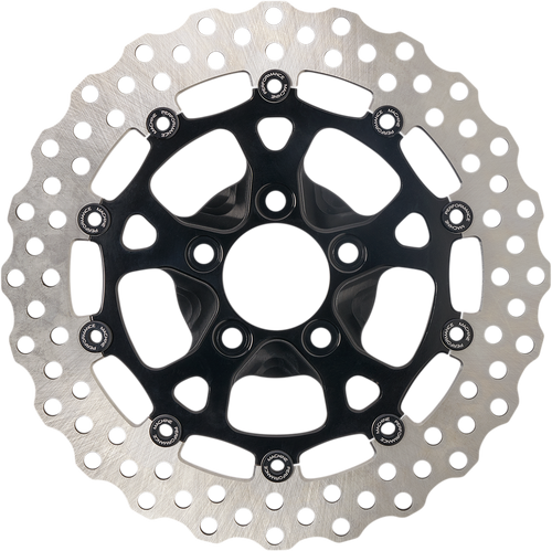 Performance Machine (Pm) Dominator Rotor - Rear - 11.8" - Black 0133-1807S-B