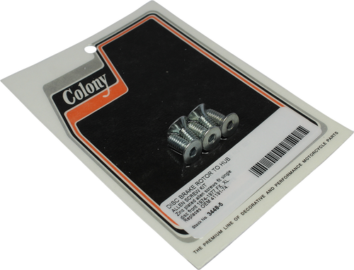 Colony Brake Rotor Screw Kit 3448-5