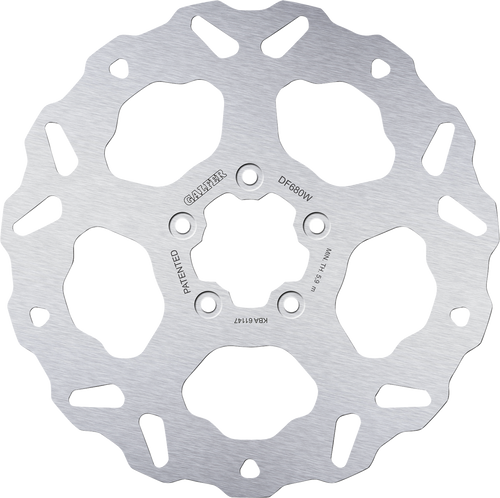 Galfer Solid Rotor - Front - Solid Mount DF680W