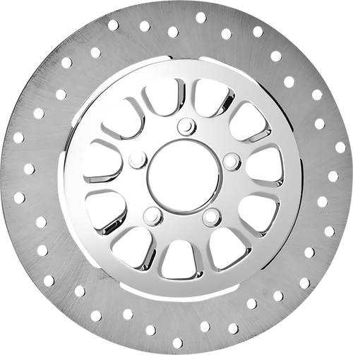 Rc Components Brake Rotor - Front Left - Dynasty - Chrome COG117117CLF2K