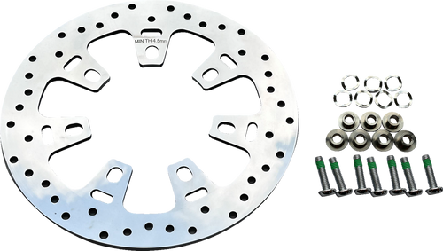 Drag Specialties Rotor - 11-13/16" - Front - Polished 1710-4521