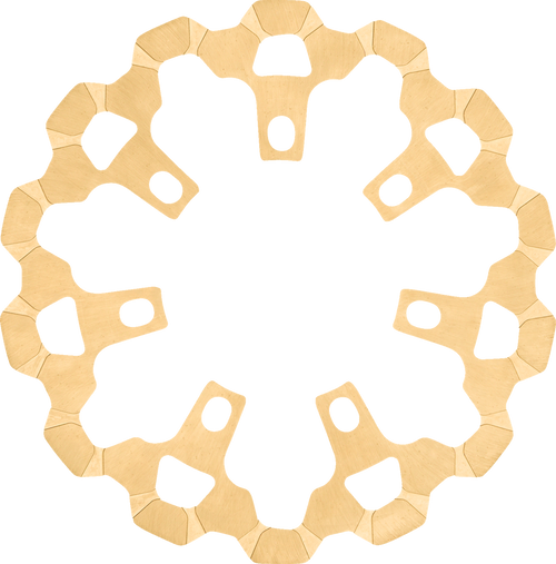 Lyndall Racing Brakes Llc Brake Rotor - Front - 11.8" - Gold 3-622