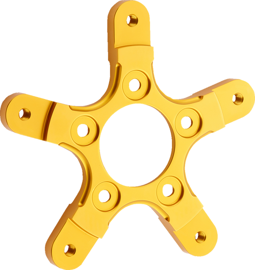 Arlen Ness Rotor Mount - Ness Wheel - Gold 33-105