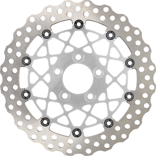 Performance Machine (Pm) Disc Carr Speedstar - 320 Mm X .20 Ff - Front - Chrome 0133-2608S-CH