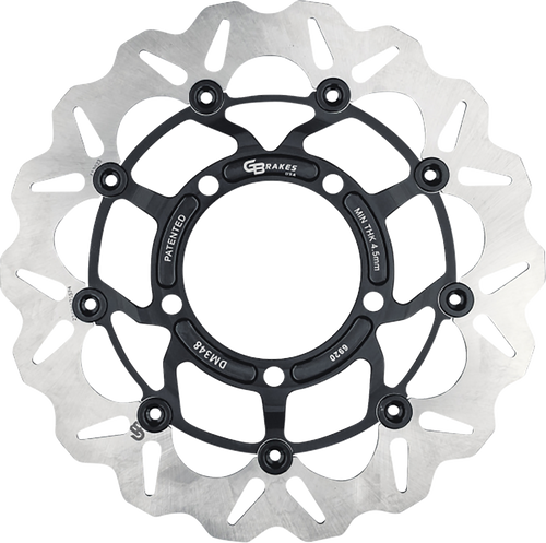 Gbrakes Brake Rotor - Front GBDU041